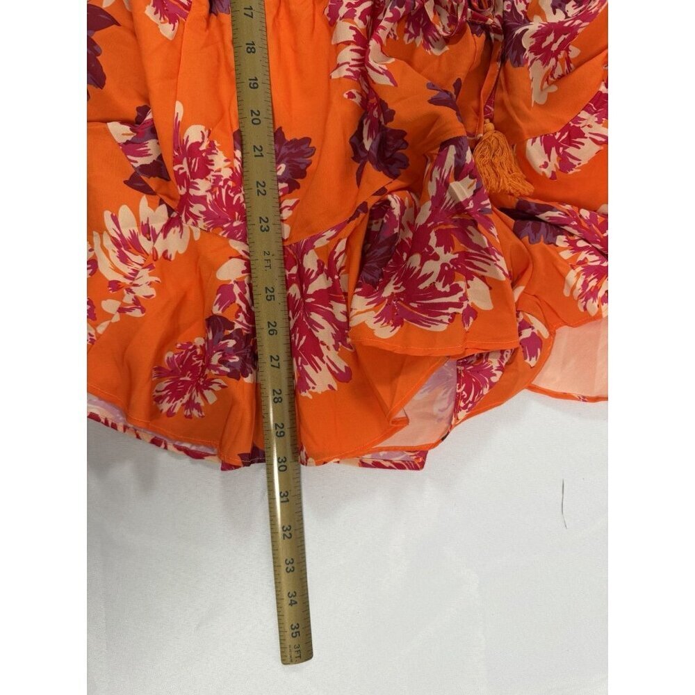 NWT Hello Molly Medium Sexy Orange Romper NEW - Picture 5 of 6